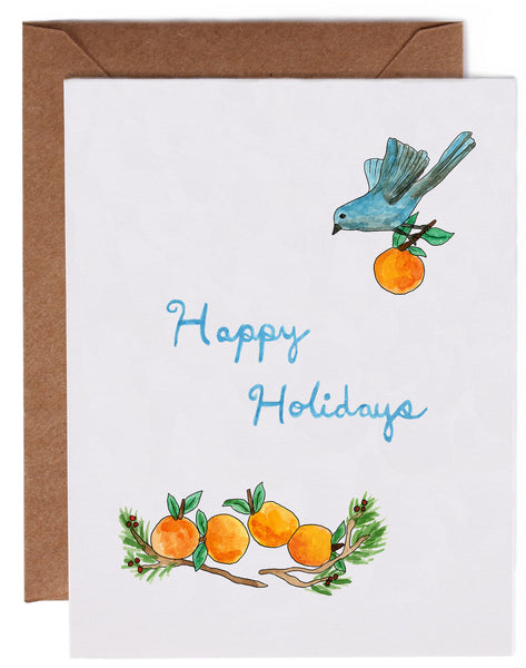 Bluebird Holiday Cards (8 count)